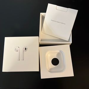 **Original** APPLE AIRPODS CASE, 100% authentic w user manual